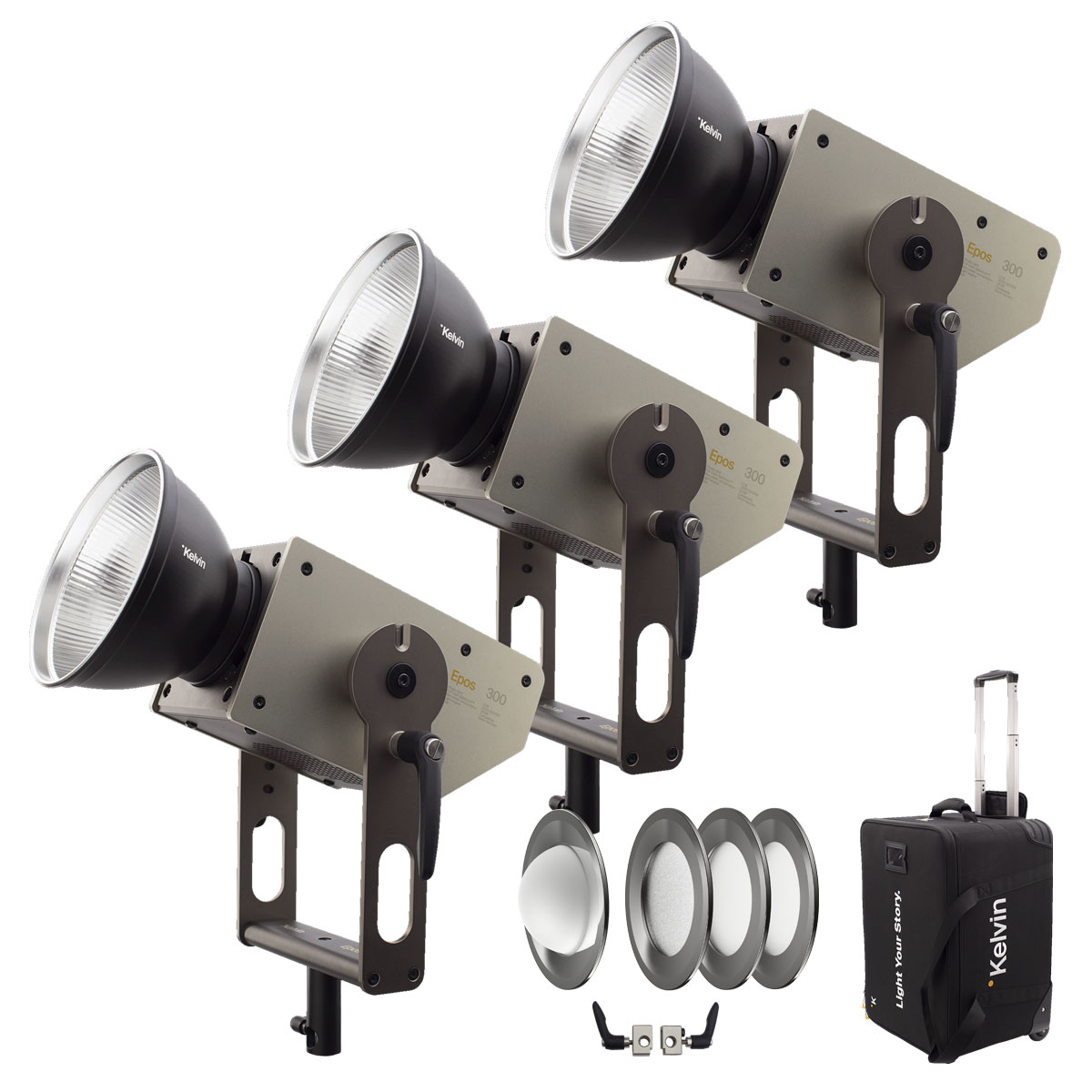 Kelvin Epos 300 3-Light Kit Kelvin Epos 300 3-Light Kit