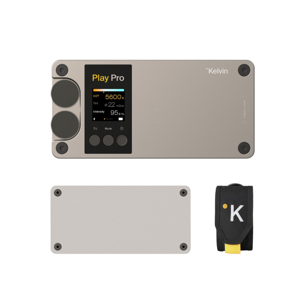 Kelvin Play Pro in Hip Pouch with Diffusor Kelvin Play Pro in Hip Pouch with Diffusor