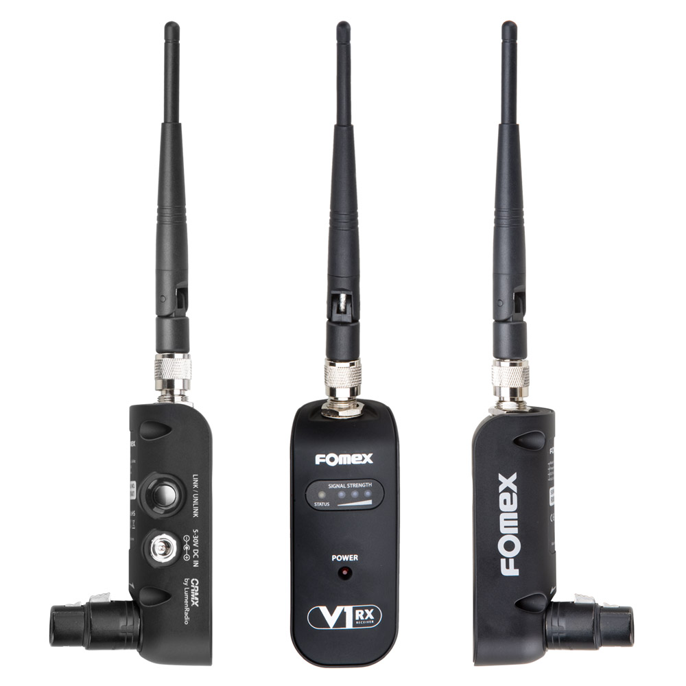 FOMEX-V1-Receiver-front-seiten Fomex V1 Wireless DMX Receiver
