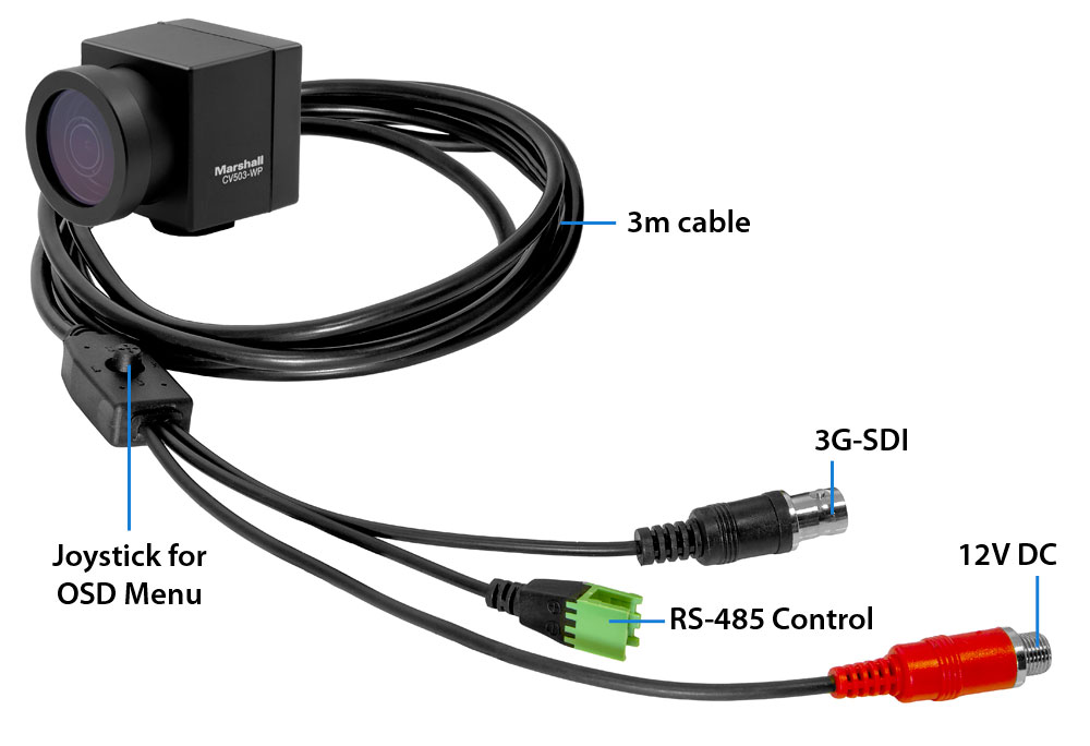 Marshall-CV503-WP-kabel-beschreibung