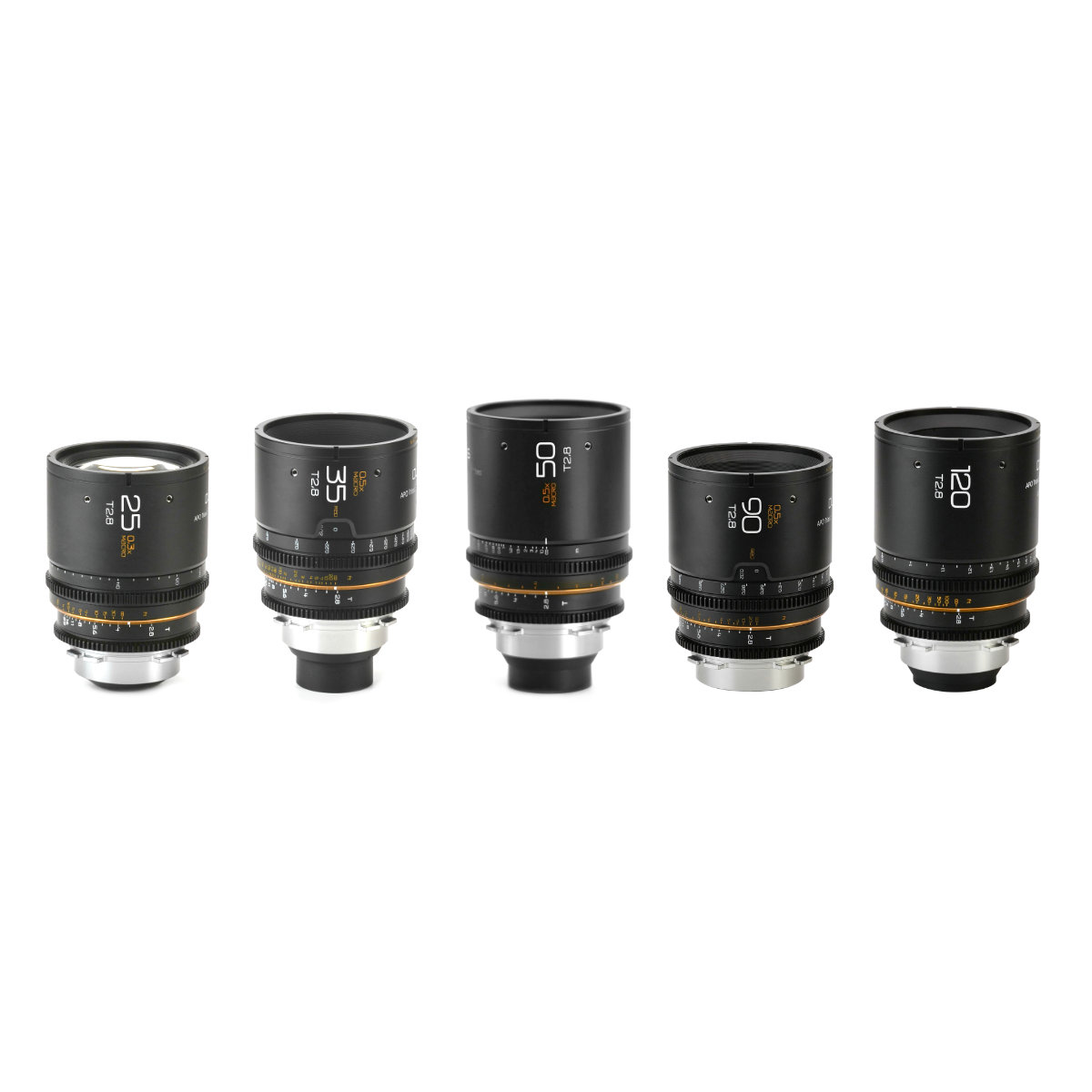 Dulens APO Triassic Prime 5 Lens Set Dulens APO Triassic Prime 5 Lens Set